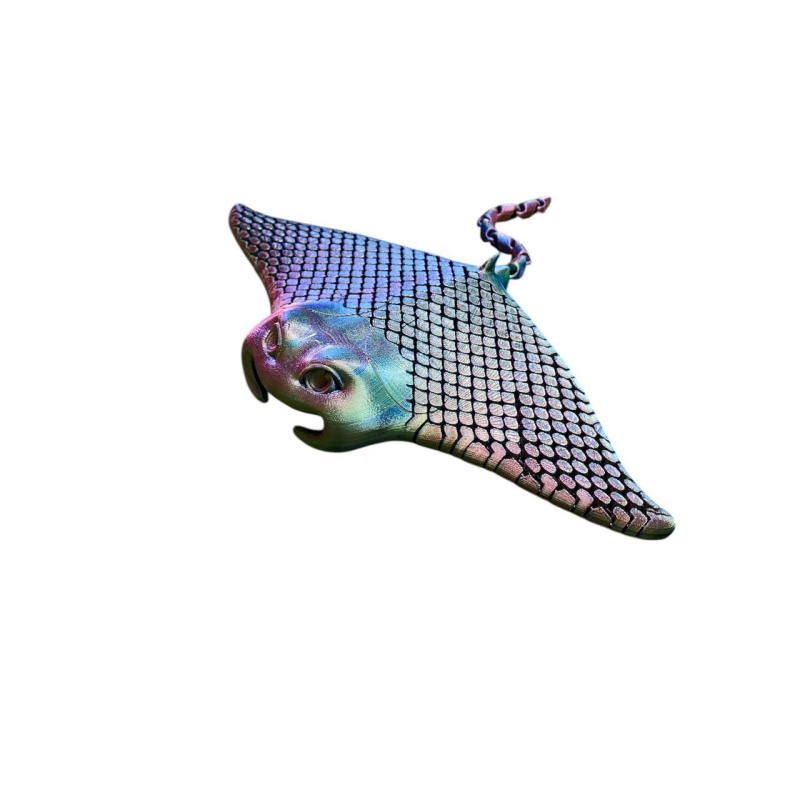 Скат Мані шарнірний, антистрес іграшка