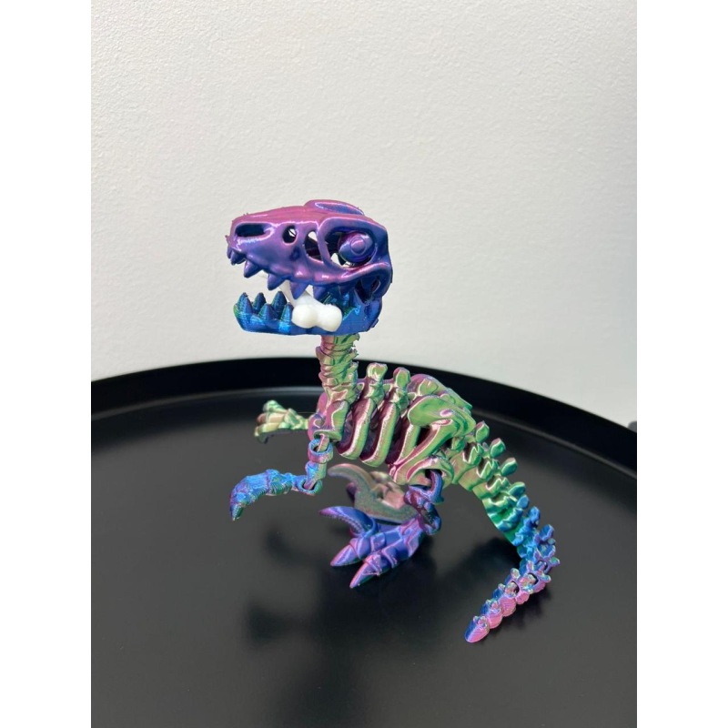 Рухлива іграшка Скелет динозавра Раптора