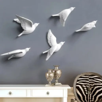 Декор на стіну Птахи 3Д